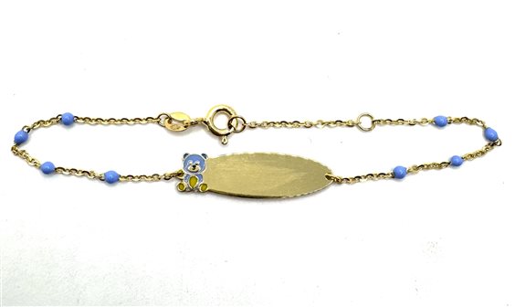Bracciale Domar Bambino Bracciale oro 9k in Oro BROR-400-280 - BROR-400-280